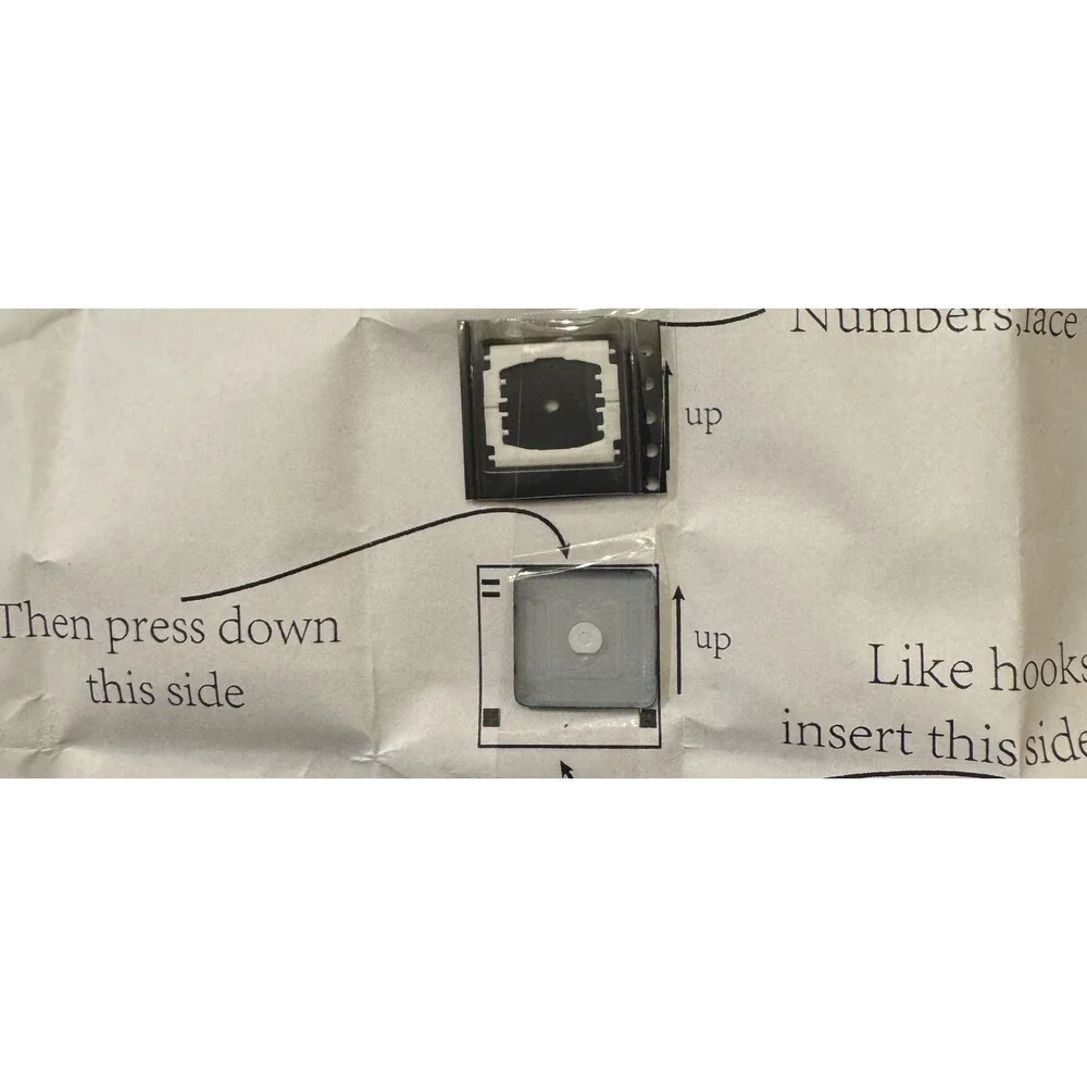 DolphinTek Replacement A1706, 07, 08 Key Cap & Hinge Dot/Period
